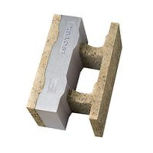 Blocco cassero in legno cemento - HDIII 38/10 - ISOTEX SRL - in Néopor® / per muro portante / isolante
