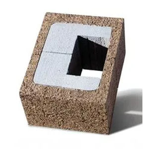 Blocco cassero in legno cemento - HALF  - ISOTEX SRL - in Néopor® / per muro portante / isolante