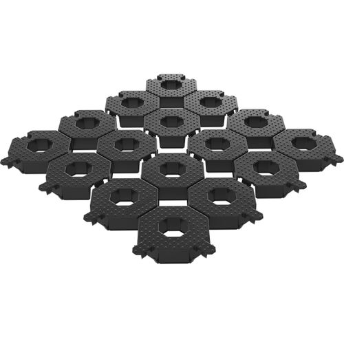 Griglia salvaprato in plastica - GEOCROSS - GEOPLAST