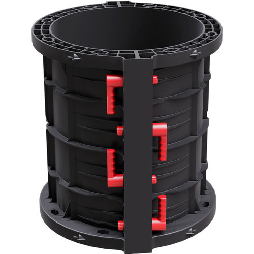 Cassaforma modulare - GEOTUB - GEOPLAST - in plastica / in legno / in metallo