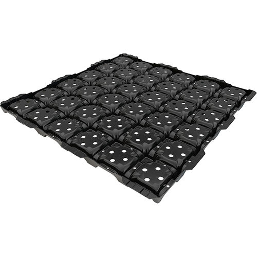 Membrana drenante escrescenza - DRAINROOF  - GEOPLAST - drenaggio di tetti verdi