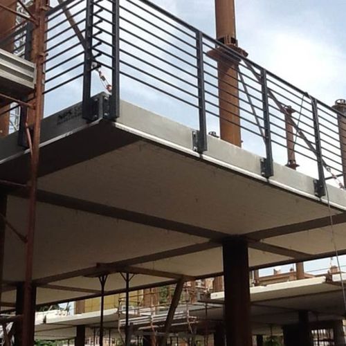 Lastra per solaio in cemento armato - AIRFLOOR  - TECNOSTRUTTURE - NPS SYSTEM® - in polistirene espanso / tagliafuoco / isolante