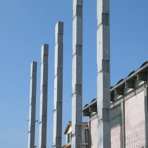 Pilastro prefabbricato in cemento armato - NPS® BASIC - TECNOSTRUTTURE - NPS SYSTEM® - prefabbricato / rettangolare
