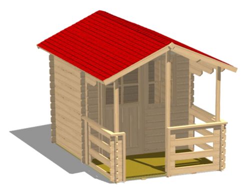 Chalet da giardino in legno - 130291 - LEGNOLANDIA - tradizionale