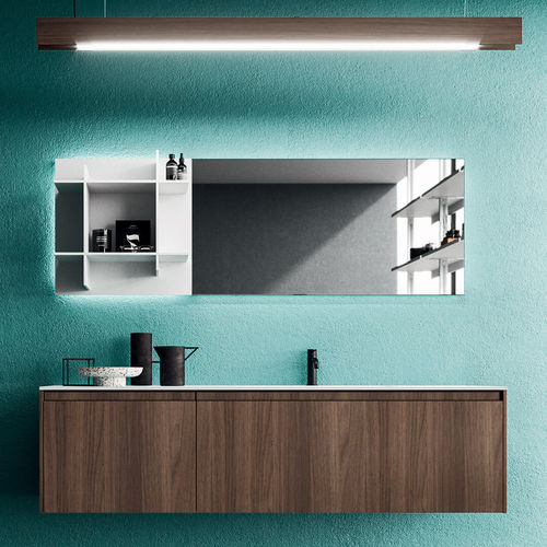 Mobile lavabo sospeso - LYMPHA_CONCEPT_03 - ALTAMAREA - in vetro / in Corian® / contemporaneo