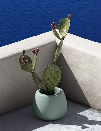 Fioriera in polietilene - boom - PLUSt COLLECTION - conica / contemporanea / contract