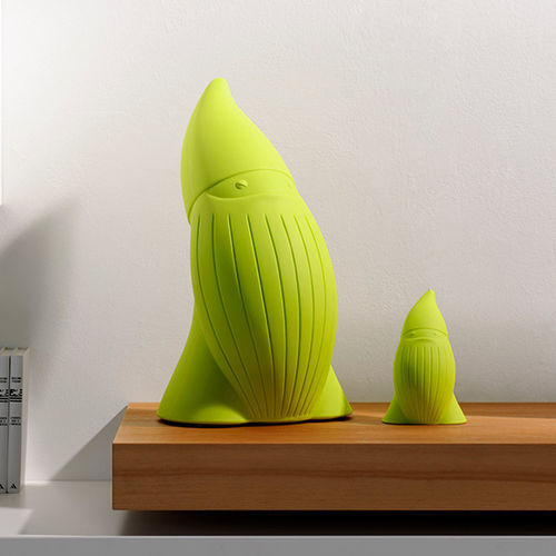 Scultura in polietilene - BADDY - PLUSt COLLECTION - da appoggio / bianca / nera