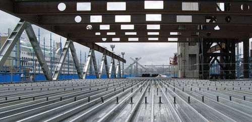Lamiera grecata - LYSAGHT BONDEK® - BlueScope Steel - in acciaio / per cassaforma a perdere / per solaio