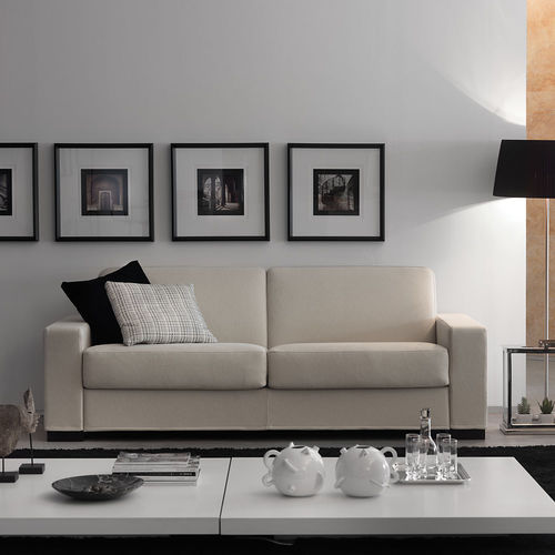 Divano letto - Duke - Milano Bedding - modulare / contemporaneo / in tessuto