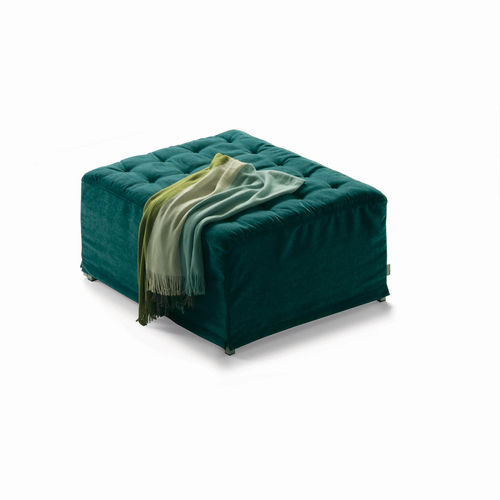 Ottomana contemporanea - Dorsey - Milano Bedding - in tessuto / quadrata / con rivestimento rimovibile