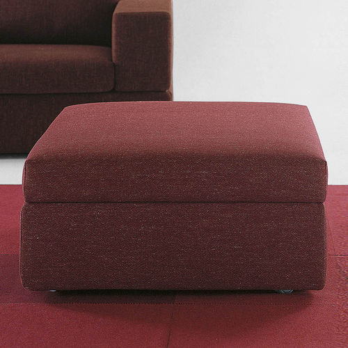 Ottomana contemporanea - Pat - Milano Bedding - in tessuto / quadrata / con rivestimento rimovibile