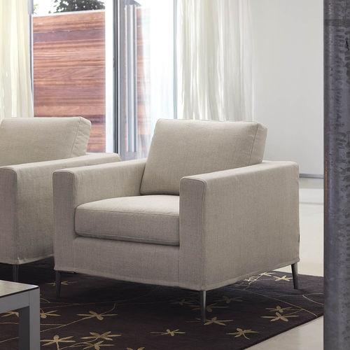 Poltrona contemporanea - Grace - Milano Bedding - in tessuto / in legno compensato / in abete