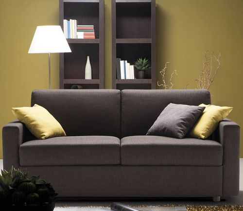 Divano letto - Jan - Milano Bedding - contemporaneo / in tessuto / con braccioli
