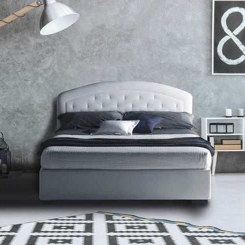 Letto matrimoniale - Moorea - Milano Bedding - contemporaneo / imbottito / con testiera
