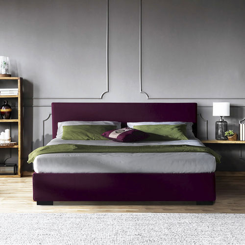 Letto matrimoniale - Pacific - Milano Bedding - contemporaneo / imbottito / con testiera