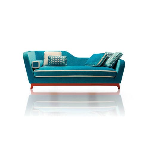 Divano contemporaneo - Jeremie Evo - Milano Bedding - in tessuto / con braccioli / per cuscini