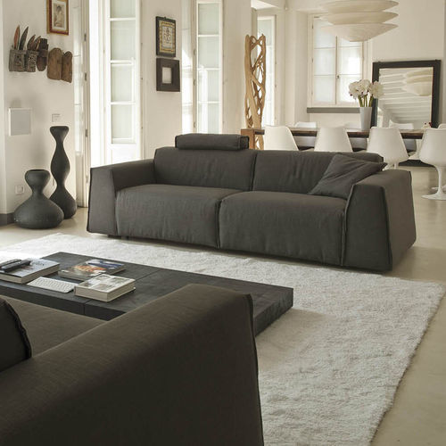 Divano letto - Parker - Milano Bedding - contemporaneo / in tessuto / con braccioli