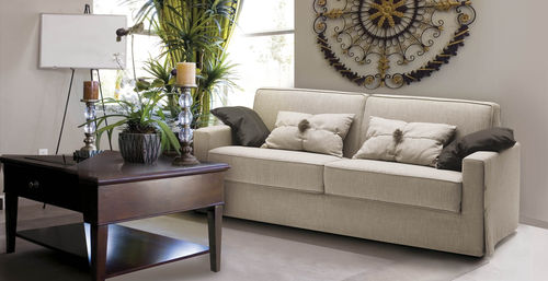 Divano letto - Taylor - Milano Bedding - contemporaneo / in tessuto / con braccioli
