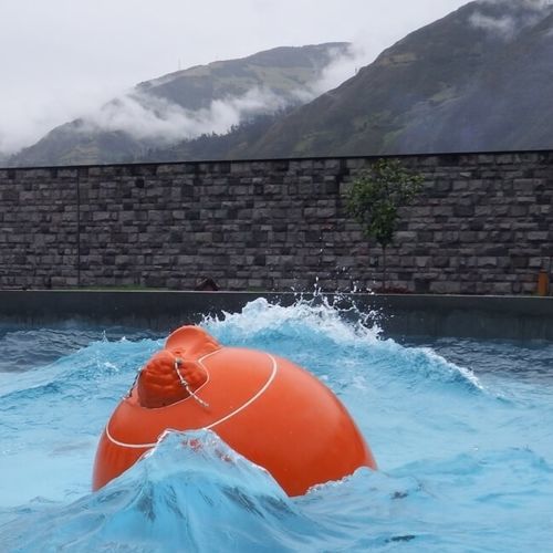 Generatore d'onde ad uso ricreativo - WAVEBALL - WOWCOMPANY INTERNATIONAL - per parco acquatico / per resort / sferico