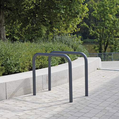 Rastrelliera per biciclette a pavimento - C200 - BENKERT BÄNKE - per spazi pubblici / in acciaio inossidabile / professionale
