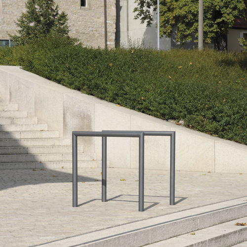 Rastrelliera per biciclette a pavimento - C300 - BENKERT BÄNKE - per spazi pubblici / in acciaio inossidabile / professionale