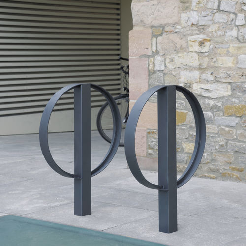 Rastrelliera per biciclette a pavimento - C1000 - BENKERT BÄNKE - per spazi pubblici / in acciaio inossidabile / professionale