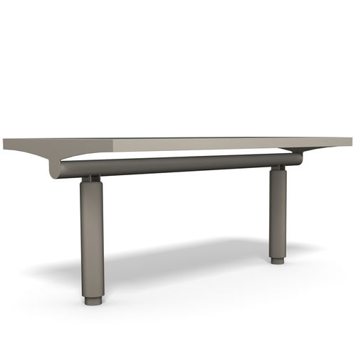 Tavolo da picnic contemporaneo - COMFONY 400 - BENKERT BÄNKE - in alluminio termolaccato / con supporto in acciaio inossidabile laccato / rettangolare