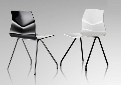 Sedia contemporanea - DIAMANT - steiner - in acciaio / per uso residenziale