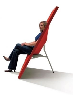 Poltrona design originale - RAM - felicerossi srl. - in pelle / per uso contract