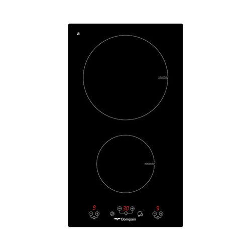 Piano cottura a induzione - BO332AA/E - Bompani - in vetroceramica / 2 fuochi / da incasso