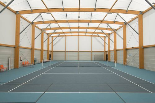Tensostruttura su ossatura in legno - LAPEYROUSE-FOSSAT - SMC2 - per copertura / per campo sportivo