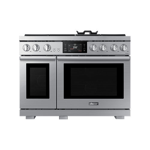 Blocco cottura a gas - DOP48T963DS/DA - dacor - 6 fuochi / 2 forni / con lavaggio manuale