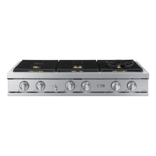 Piano cottura a gas - DTT48T960GS/DA - dacor - 6 fuochi / da appoggio / con manopole