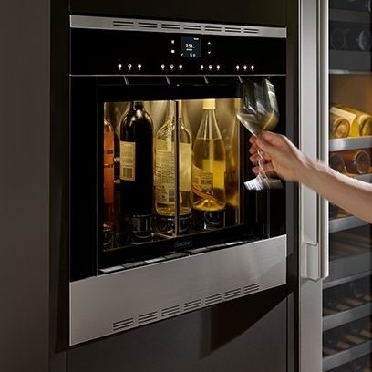 Cantinetta di servizio - DWS4000BB/DA - dacor - multitemperatura / da incasso / in acciaio inossidabile