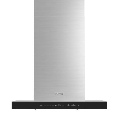 Cappa a muro - DHD48U990CS/DA - dacor - con condotto / con illuminazione integrata / grigia
