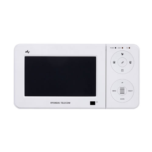 Videocitofono bianco - HAC-E70BA - Hyundai Telecom - da interno / a colori / viva voce con schermo