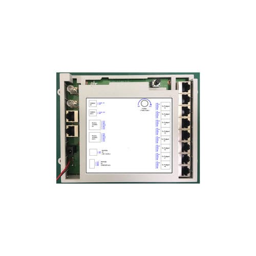Modulo di controllo per sistema domotico - HGS-R1001 - Hyundai Telecom - su guida DIN / analogico / da interno