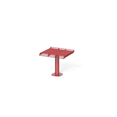 Sgabello contemporaneo - BREAK TIME I - METALCO - in acciaio con rivestimento a polvere / con supporto in acciaio verniciato a polvere / con base centrale