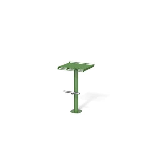 Sgabello da bar contemporaneo - BREAK TIME I - METALCO - in acciaio con rivestimento a polvere / con supporto in acciaio inossidabile / con supporto in acciaio verniciato a polvere