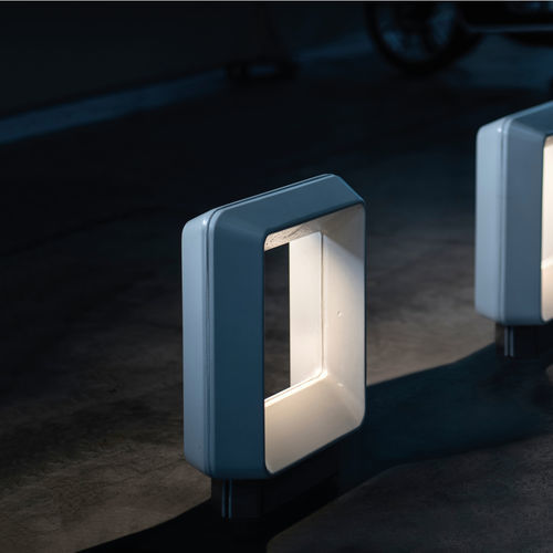 Dissuasore per pedoni - HOLLOW - METALCO - fissa / in calcestruzzo ad alte prestazioni / con LED integrati