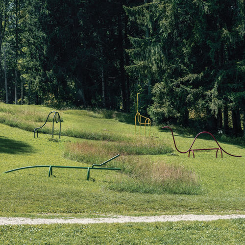 Struttura ludica per parco giochi - ANIMAL FACTORY - METALCO - per spazi pubblici / in acciaio con rivestimento a polvere