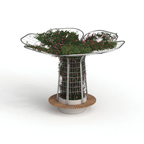 Tendone parasole per zone urbane - MIRABILIS - METALCO