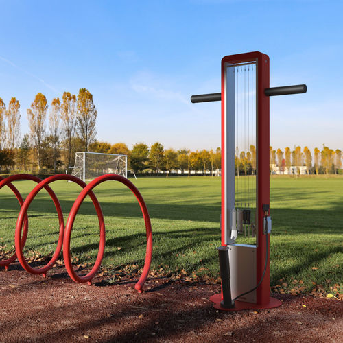 Stazione di riparazione biciclette in acciaio - CORIBI’ - METALCO - con set di utensili / per spazi pubblici