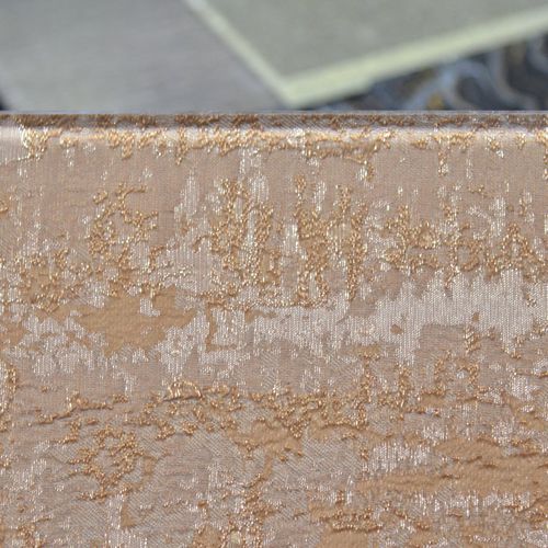 Pannello in vetro laminato - AZIMUTH AMBIRE BRONZE - Avant Art Architectural Glass, Inc. - decorato / ultra trasparente / colorato
