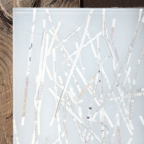 Pannello in vetro temprato - NEWSDLINE™ FRAMELESS  - Avant Art Architectural Glass, Inc. - laminato / decorato / ultra trasparente