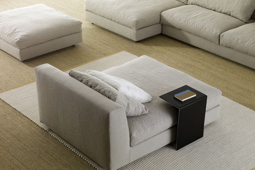 Chaise longue contemporanea - SIMPLE - ferlea - in tessuto