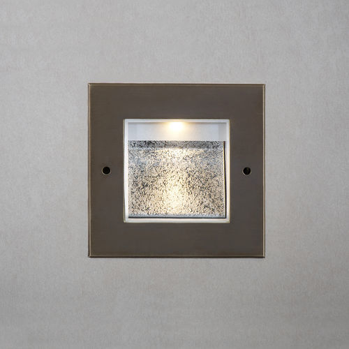 Luce da incasso a muro - QUADRO MINI - LumTeam - da incasso a pavimento / LED / quadrata