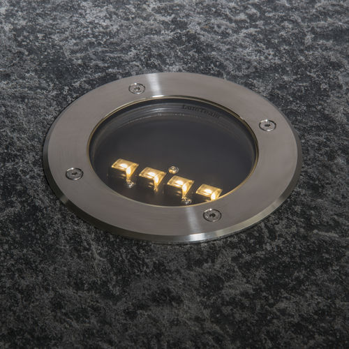 Luce da incasso a muro - GEMINI-ASY - LumTeam - da incasso a pavimento / LED / rotonda