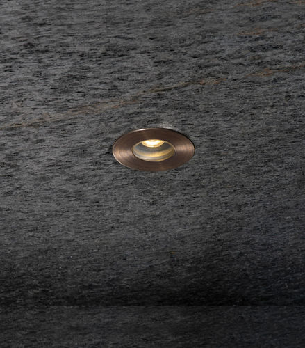 Luce da incasso a soffitto - MICRO-SPRING - LumTeam - da incasso a muro / LED / rotonda