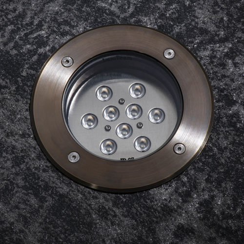Luce da incasso a pavimento - GEMINI MAX - LumTeam - LED / rotonda / quadrata
